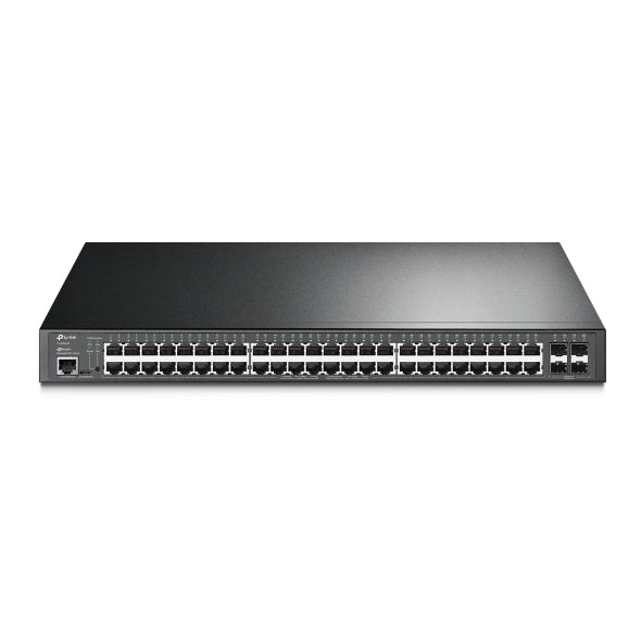 SWITCH TP-LINK L2 Managed 52-Port Gigabit L2+ Managed Switch with 48-Port PoE+, carcasa metalica, rackabil "SG3452P"