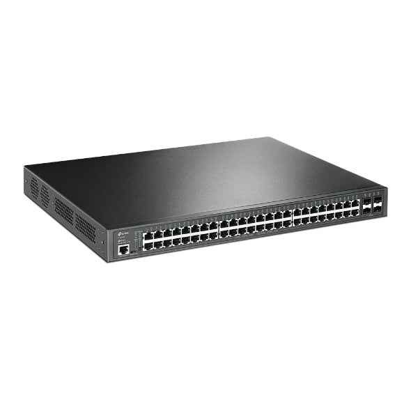 SWITCH TP-LINK L2 Managed 52-Port Gigabit L2+ Managed Switch with 48-Port PoE+, carcasa metalica, rackabil "SG3452P"