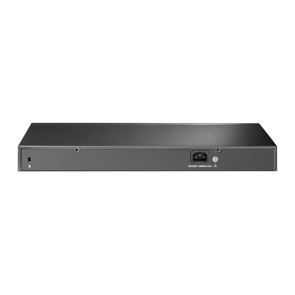 SWITCH TP-LINK 16 porturi, 16× PoE+ 10/100 Mbps RJ45, 2× Gigabit RJ45,1 x combo Gigabit SFP slot, carcasa metal "TL-SL1218P"
