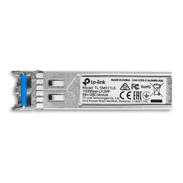 MODUL SFP TP-LINK " TL-SM311LS " MiniGBIC, Single-mode, conector LC, pana la 10km distanta "SM311LS"