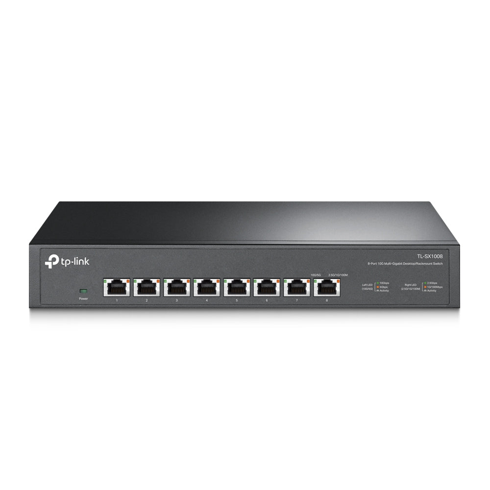 SWITCH TP-LINK 8 porturi 10G carcasa metalica "TL-SX1008"