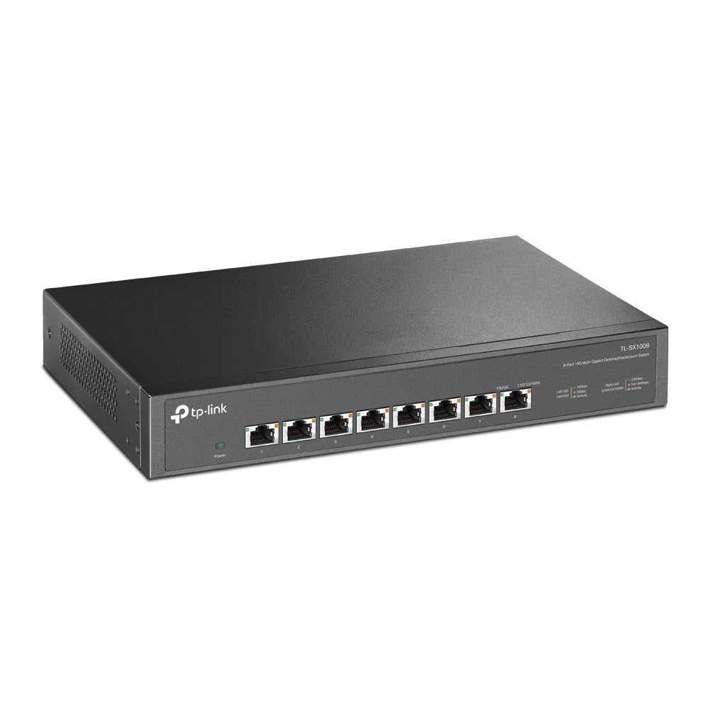 SWITCH TP-LINK 8 porturi 10G carcasa metalica "TL-SX1008"