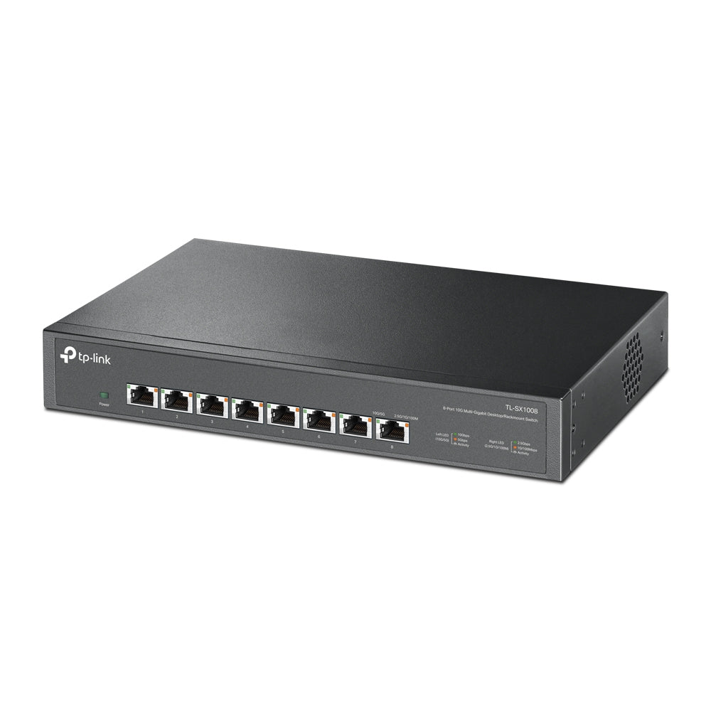SWITCH TP-LINK 8 porturi 10G carcasa metalica "TL-SX1008"