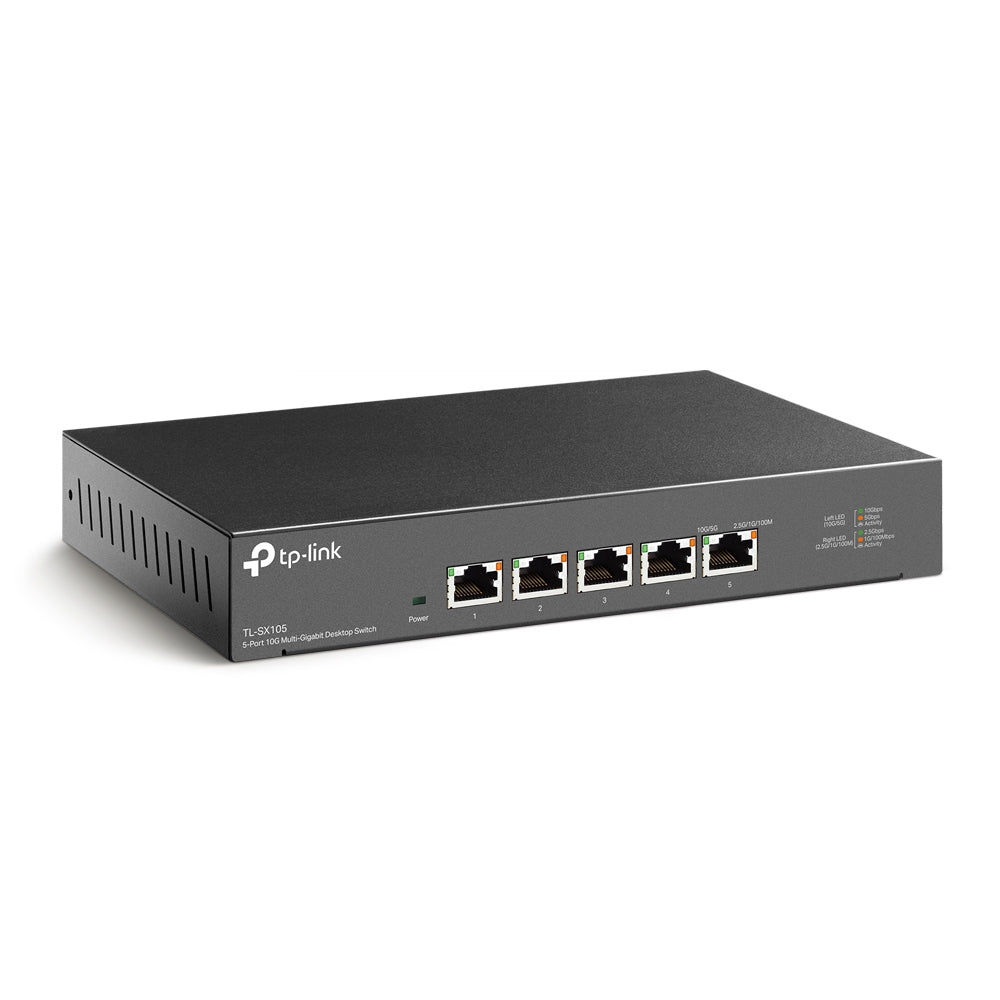 SWITCH TP-LINK 5 porturi 10G. carcasa metalica "TL-SX105"