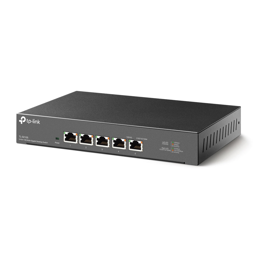 SWITCH TP-LINK 5 porturi 10G. carcasa metalica "TL-SX105"