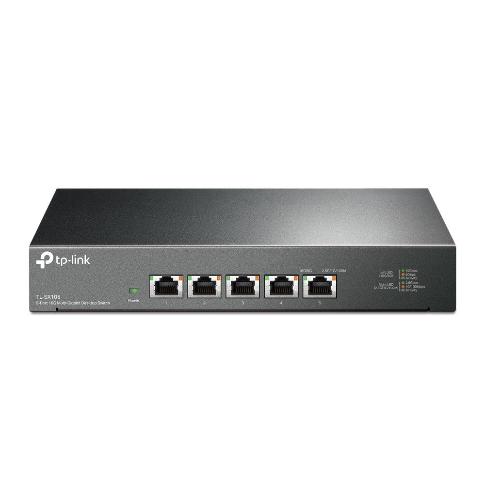 SWITCH TP-LINK 5 porturi 10G. carcasa metalica "TL-SX105"