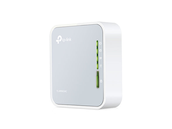 ROUTER WIRELESS PORTABIL, 3G/4G prin modem USB (nu este inclus), 1 port WAN/LAN, AC750, TP-LINK "TL-WR902AC" (include timbru verde 1 leu)