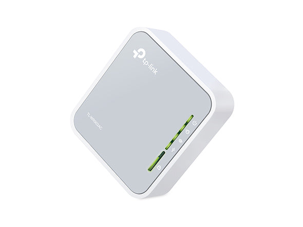 ROUTER WIRELESS PORTABIL, 3G/4G prin modem USB (nu este inclus), 1 port WAN/LAN, AC750, TP-LINK "TL-WR902AC" (include timbru verde 1 leu)