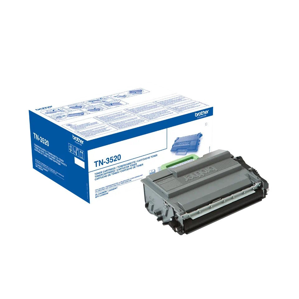 Toner Original Brother Black, TN3520, pentru HL L6400|MFC L6900, 20K, , "TN3520"