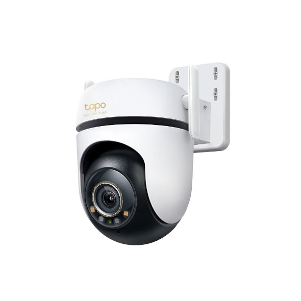 CAMERA IP Exterior TP-LINK, 3K QHD 2880×1620, rotatie pana la 360 grade, IP66, dist. IR 30 m, lentila fixa 3.2mm, 5 Mpx, RJ-45+wireless, mic, plastic, slot SD card, "Tapo C530WS"