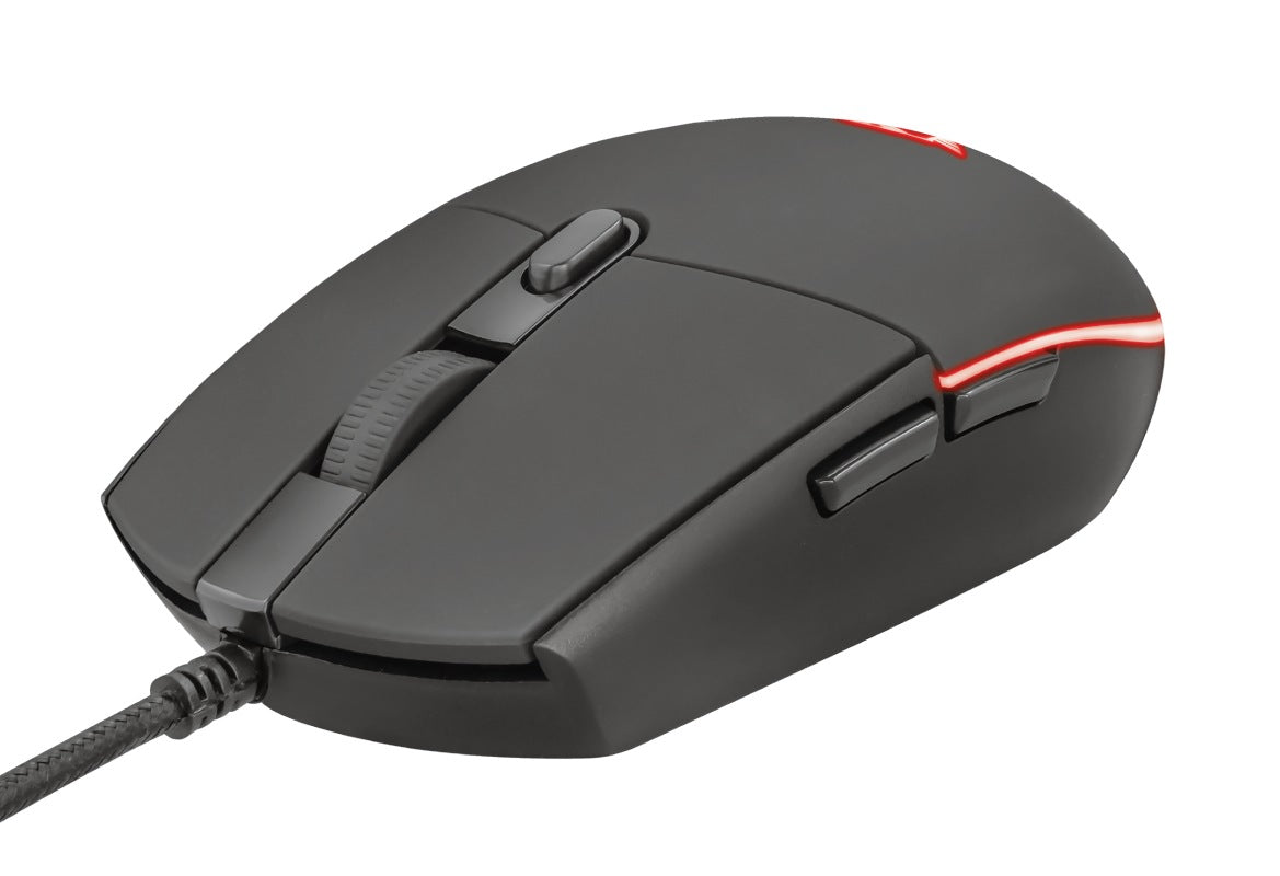 Kit TASTATURA si Mouse TRUST - gaming, "GXT 838 Azor", cu fir, 104 taste, format standard, switch , USB, negru, "TR-23289"