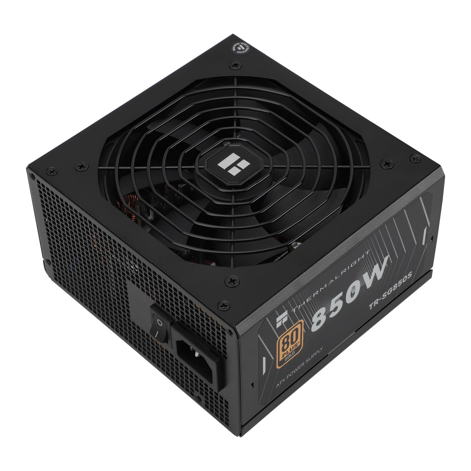 SURSA Thermalright, 850W, certificare 80 Plus Gold, non-modular, fan 120mm, negru, "TR-TG 850S"