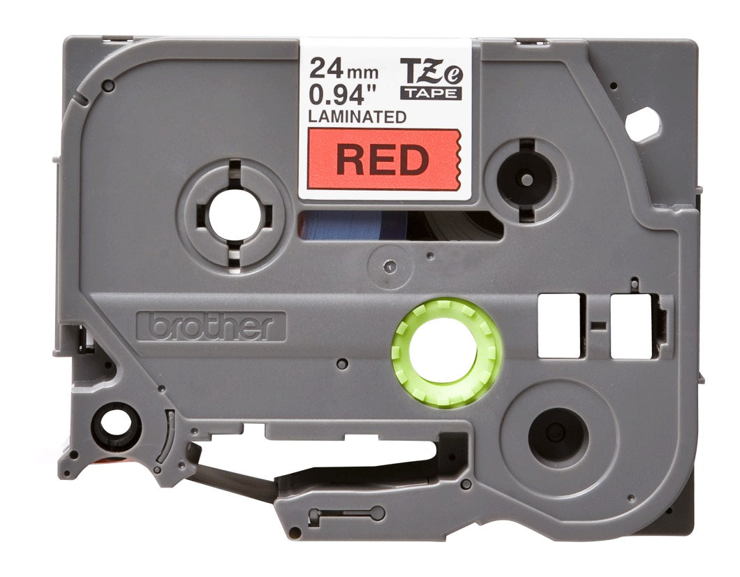 Banda Laminata Original BROTHER Black on Red, TZE451, pentru P-Touch D600VP|E550WVP|P700|P750W, 24mm x 8m, incl.TV 0 RON, 