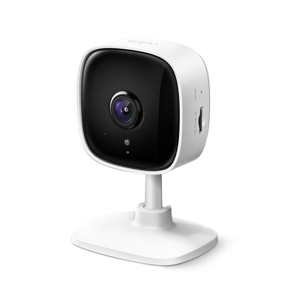 CAMERA IP TP-LINK, cube, pt. interior, dist. IR 10 m, tip lentila fixa 3.3 mm, 2 Mpx, wi-fi, microfon, carcasa plastic, slot SD card, "Tapo C100" - 452502