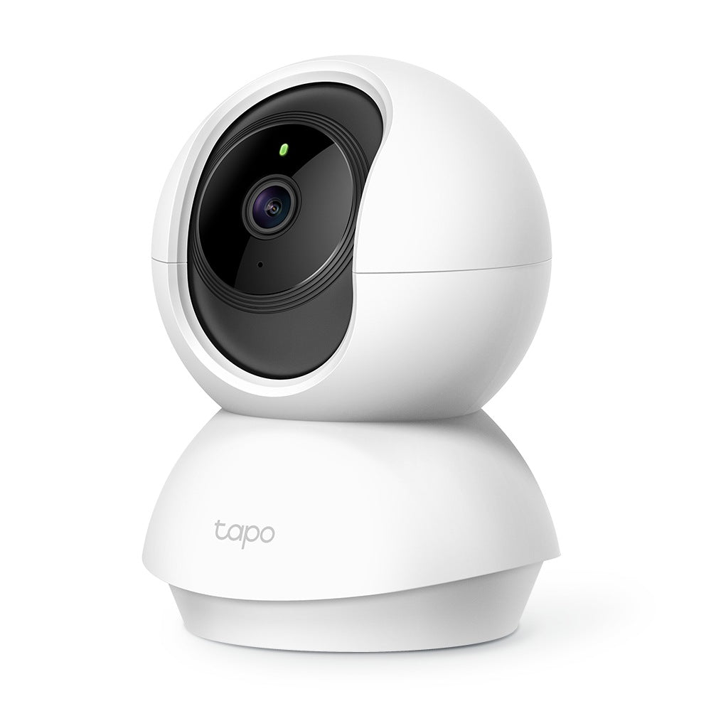 CAMERA IP TP-LINK, wireless, cube, pt. interior, dist. IR 9 m, tip lentila fixa 4 mm, 2 Mpx, microfon, carcasa plastic, slot SD card, "Tapo C200"