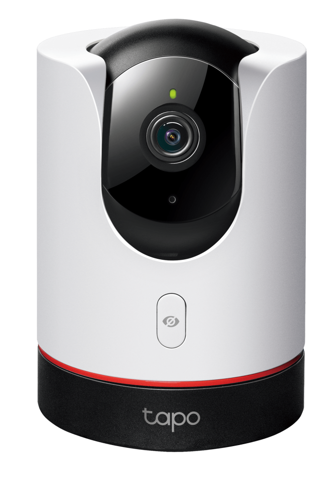 CAMERA IP TP-LINK, cube, pt. interior, dist. IR 9 m, 2K QHD (2560 × 1440 px), microfon, carcasa plastic, slot SD card, "Tapo C225"