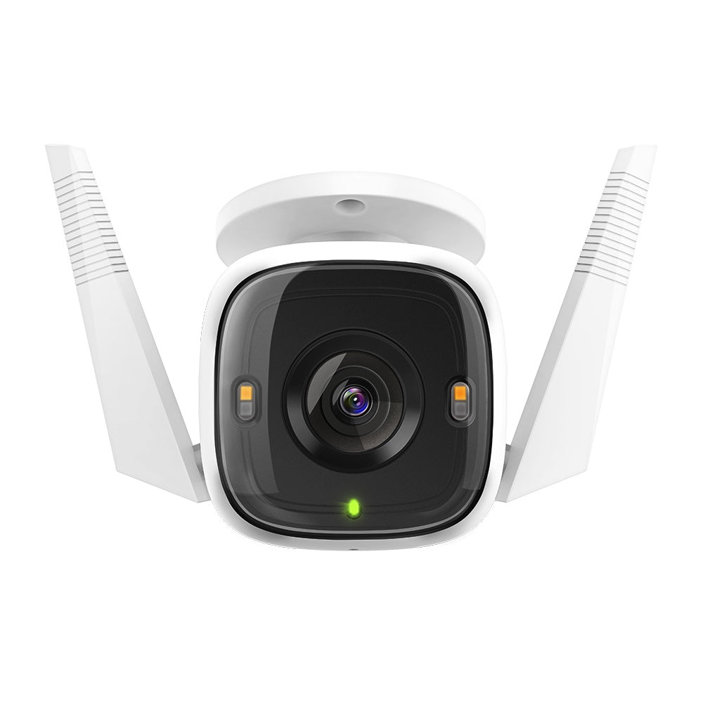CAMERA IP Exterior TP-LINK , 2K QHD 2560x1440, IP66, dist. IR 30 m, tip lentila fixa 4 mm, 4 Mpx, RJ-45 + wireless, microfon, carcasa plastic, slot SD card da, "Tapo C320WS"