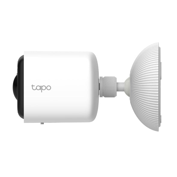 CAMERA IP Exterior TP-LINK, acumulator integrat 5200mAh pana la 180 zile autonomie, IP66, dist. IR 15 m, tip lentila fixa 3.16 mm, 2 Mpx, wireless 2.4Ghz, mic, plastic, slot SD card, "Tapo C400"