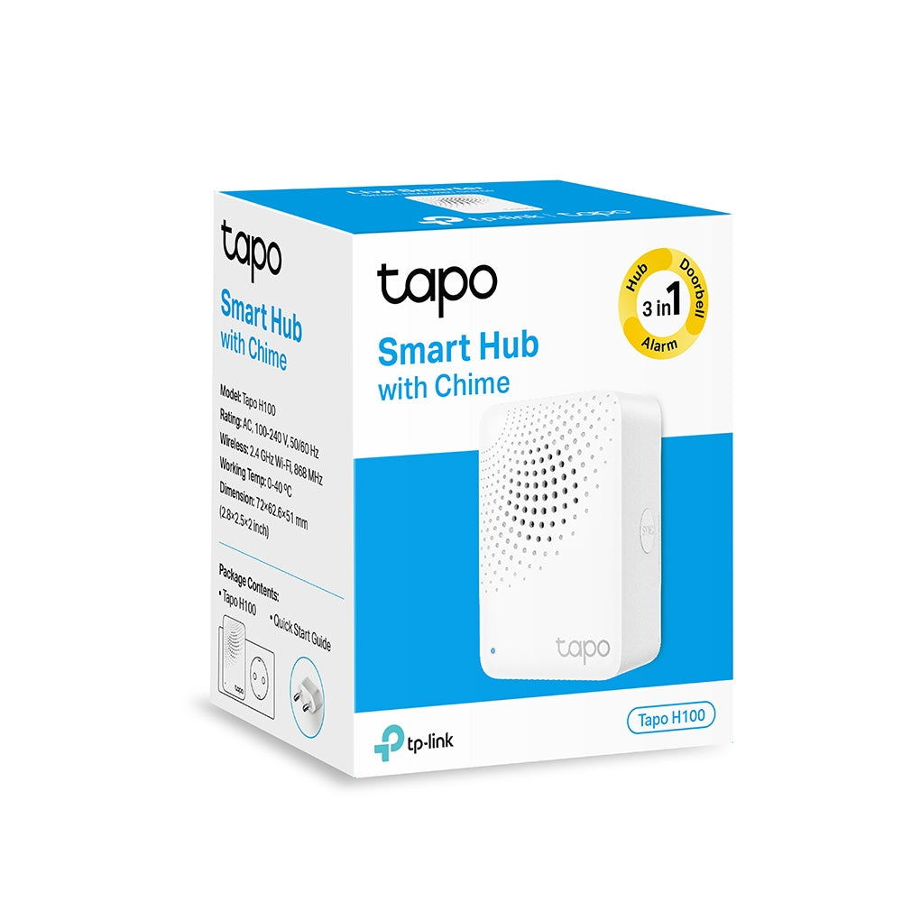SMART HUB TP-Link, difuzor incorporat, necesar pentru senzorii Tapo, wireless "Tapo H100"