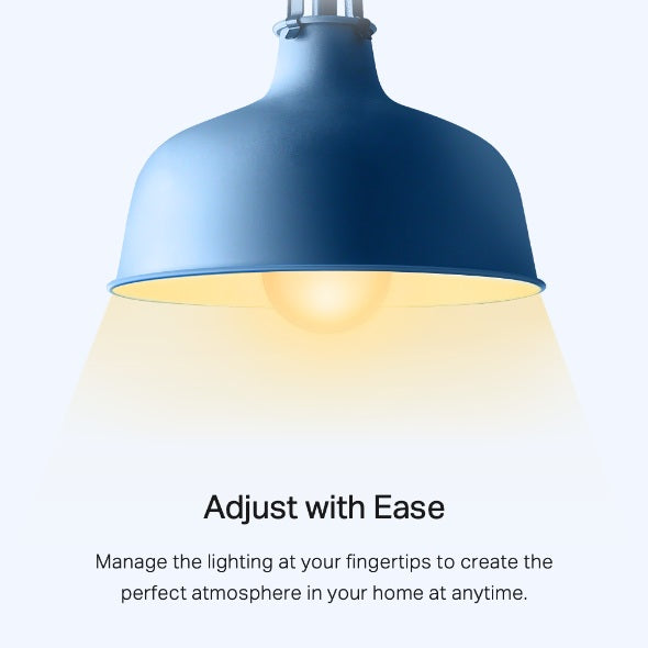 BEC LED wireless TP-LINK, 800lm, 8.7W, E27, se conecteaza la router Wi-Fi, intensitate reglabila, control prin smartphone cu aplicatia TAPO "Tapo L520E"(include timbru verde 0.60 lei)