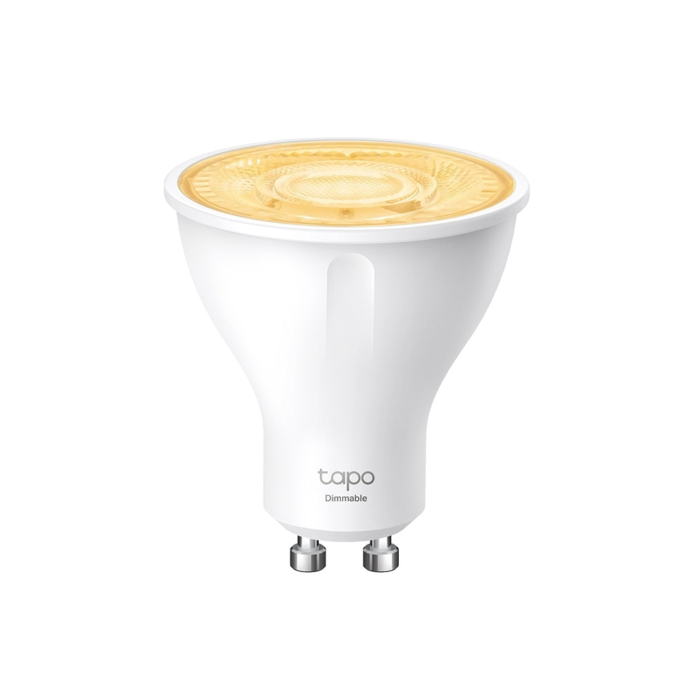 BEC LED wireless TP-LINK, 350lm, 2.9W, fasung GU10, lumina calda 2700K , control prin smartph.cu apl.Tapo, ajustare automata a luminii in fct. de mom zilei "Tapo L610" (include timbru verde 0.60 lei)