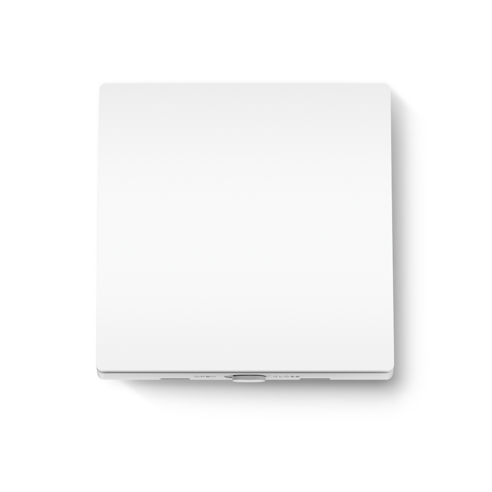 INTRERUPATOR inteligent TP-LINK, necesita hub Tapo H100 pentru functionare, programare prin smartphone aplicatia Tapo, 2 x baterii AAA, WiFi, alb "Tapo S210"