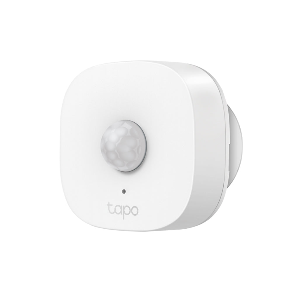 SENZOR SMART de miscare TP-LINK, necesita hub Tapo H100 pentru functionare, raza pana la 7m, programare prin smartphone aplicatia Tapo, 1xbaterii CR2450, WiFi, alb "Tapo T100"