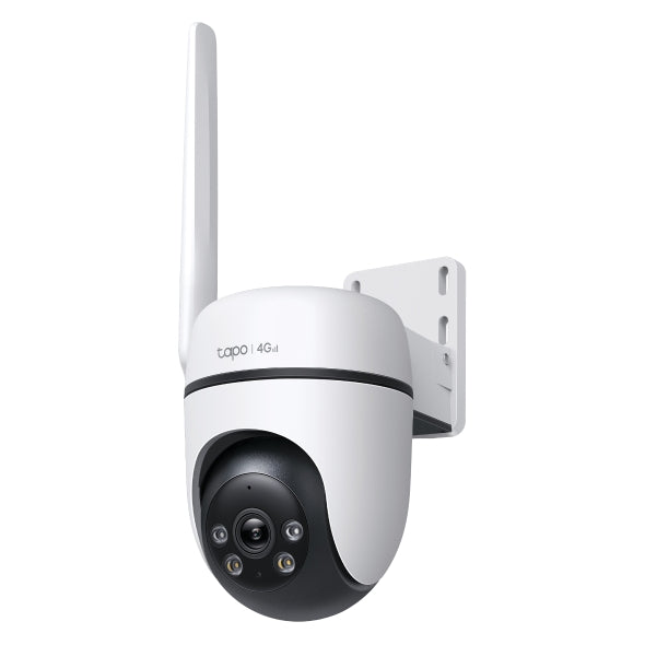 CAMERA IP TP-LINK, 3G/4G LTE + 1 x RJ-45, dome, pt.exterior, dist. IR 9 m, tip lentila fixa 4 mm, 2MP 1920 × 1080 px, microfon, carcasa plastic, slot SD card, "Tapo C501GW"