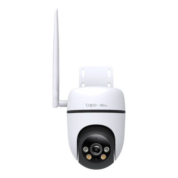 CAMERA IP TP-LINK, 3G/4G LTE + 1 x RJ-45, dome, pt.exterior, dist. IR 9 m, tip lentila fixa 4 mm, 2MP 1920 × 1080 px, microfon, carcasa plastic, slot SD card, "Tapo C501GW"