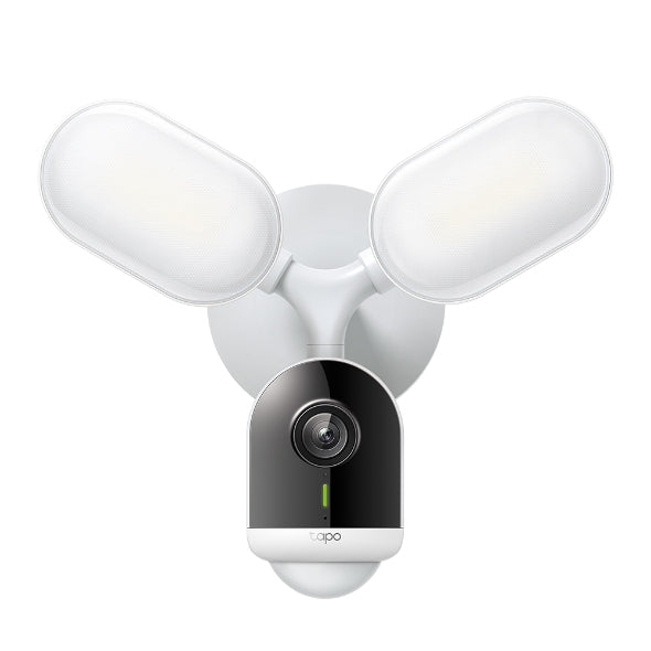Cameră IP Exterior cu proiector Tp-Link, 2K QHD 2560x1440, proiector 2800 lumeni, IP65, dist. proiector 30 m, lentila fixa 4 mm,4 Mpx, wireless, mic, plastic, slot SD card, 