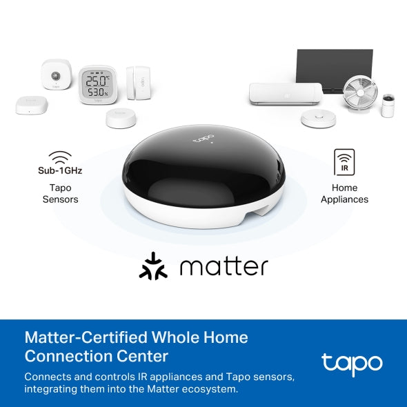 TELECOMANDA smart TP-Link, infrarosu, compatibila Matter, necesar pentru senzorii Tapo, "Tapo H110"