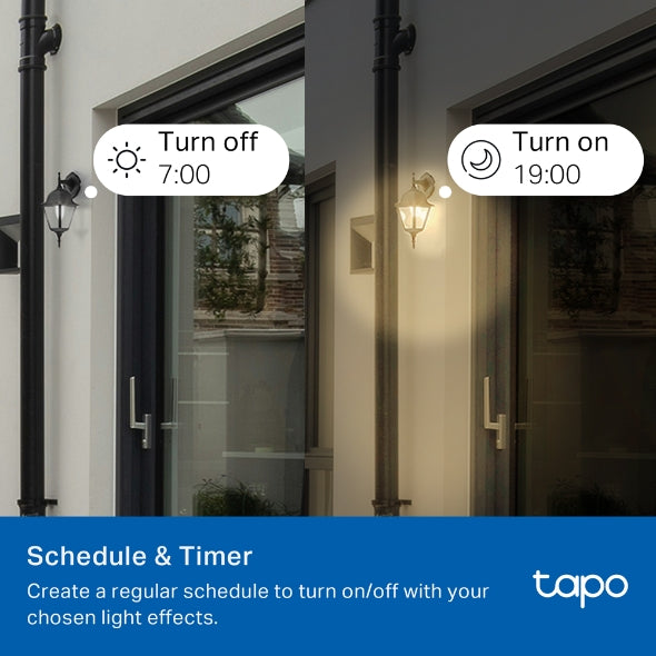 BEC LED wireless TP-LINK, 470lm, 40W, E14, intens reglabila, ctr prin smartph.cu apl.Tapo, ajustare auto a luminii in fct. de mom zilei- diferite culori "Tapo L430C"