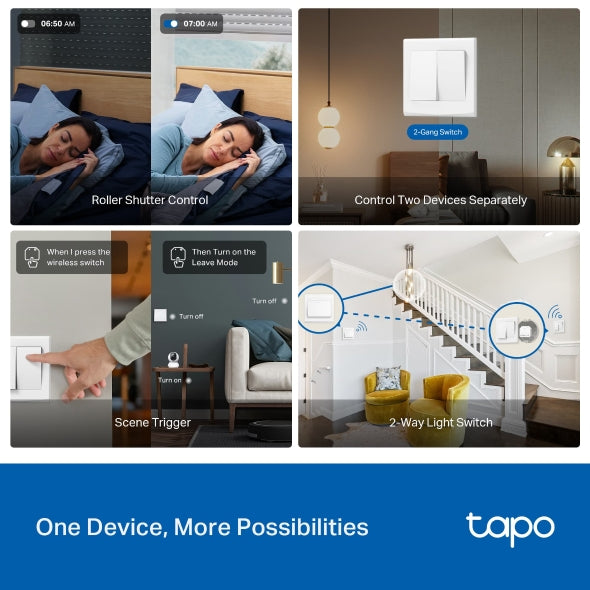 MODUL INTELIGENT de control TP-Link, compatibila Matter, necesar pentru automatizari, bluetooth "Tapo S112"