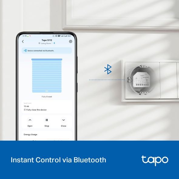 MODUL INTELIGENT de control TP-Link, compatibila Matter, necesar pentru automatizari, bluetooth "Tapo S112"