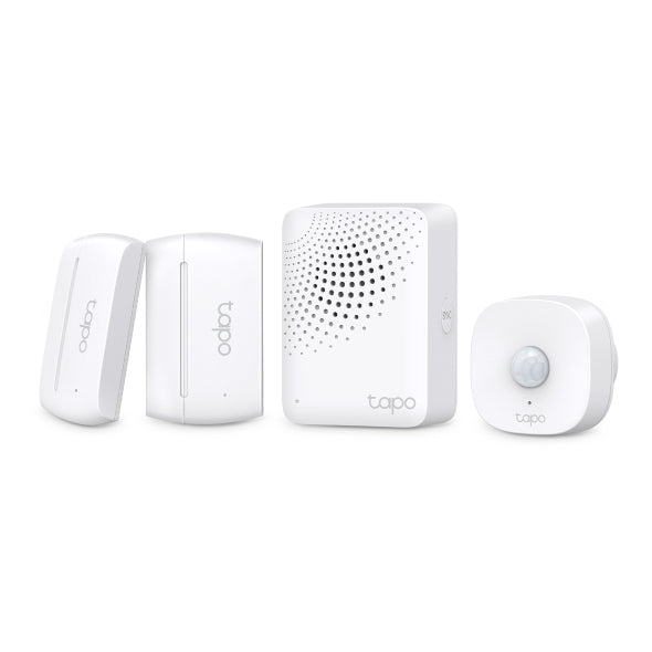 KIT SENZORI TP-Link, include 1 x HUB Tapo H100, 1 x senzor miscare Tapo T100, 2 x senzor de contact Tapo T110, "Tapo T30 KIT"