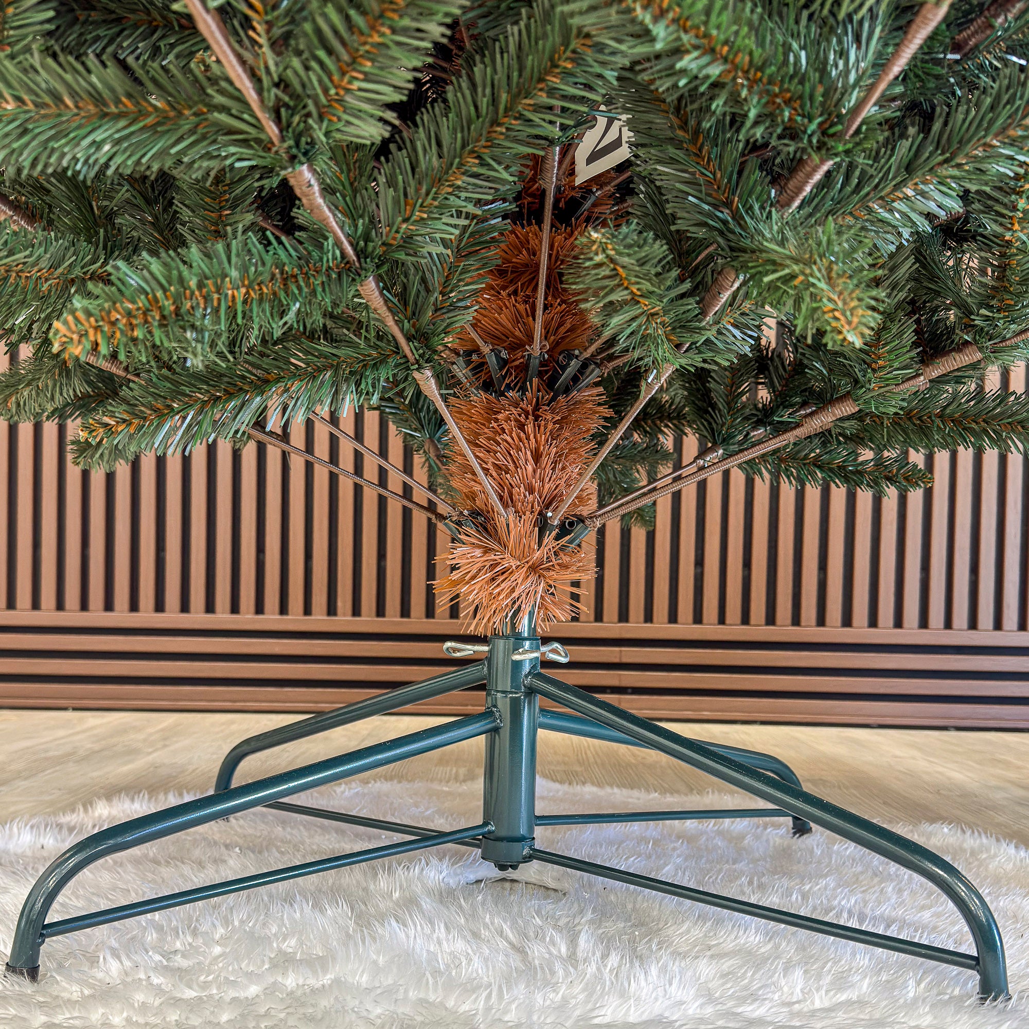 Brad artificial Christmas Deluxe by Sersimo, Alaska, verde, mix 2D+3D, 230 cm