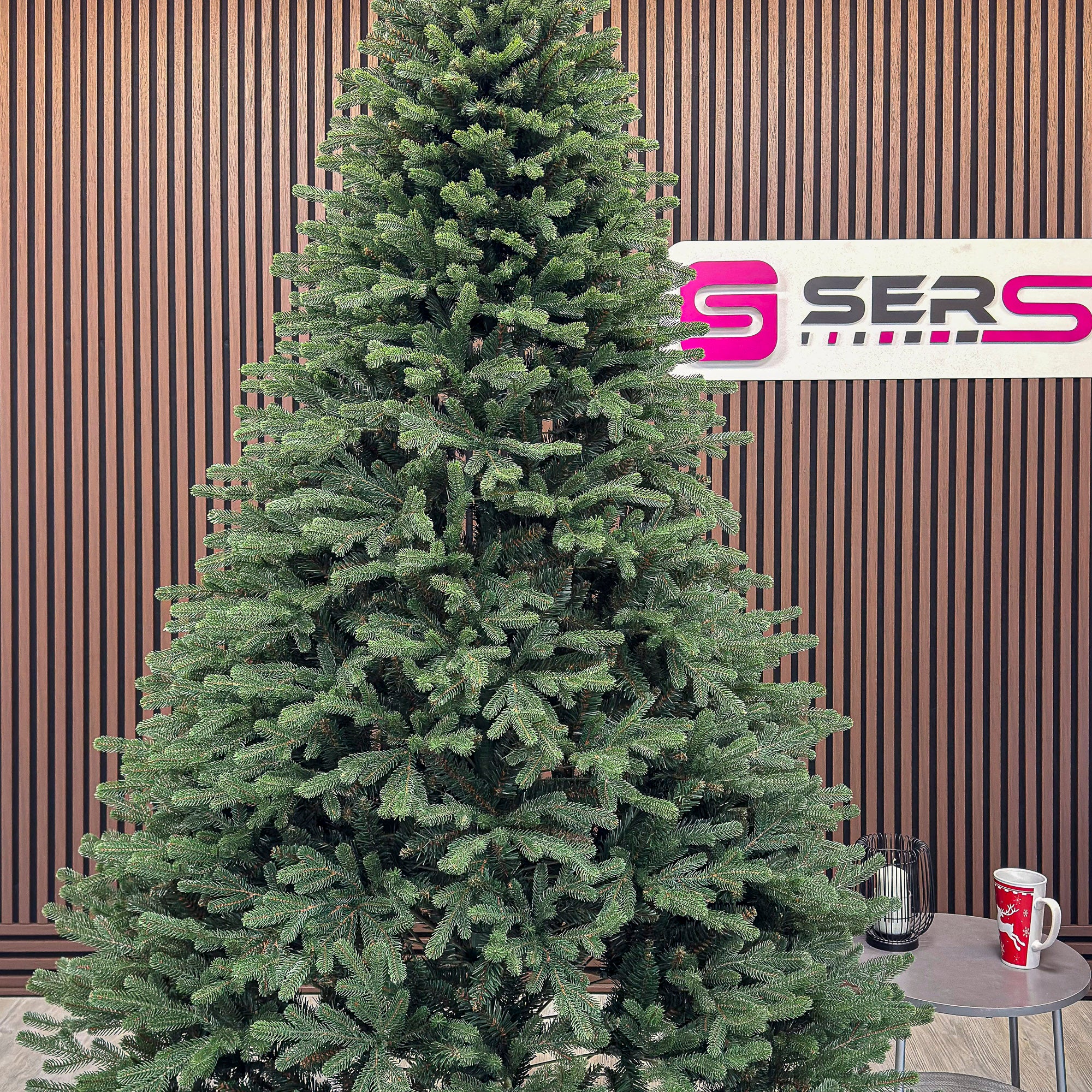 Brad artificial Christmas Deluxe by Sersimo, Carpati, 2D+3D, 250cm