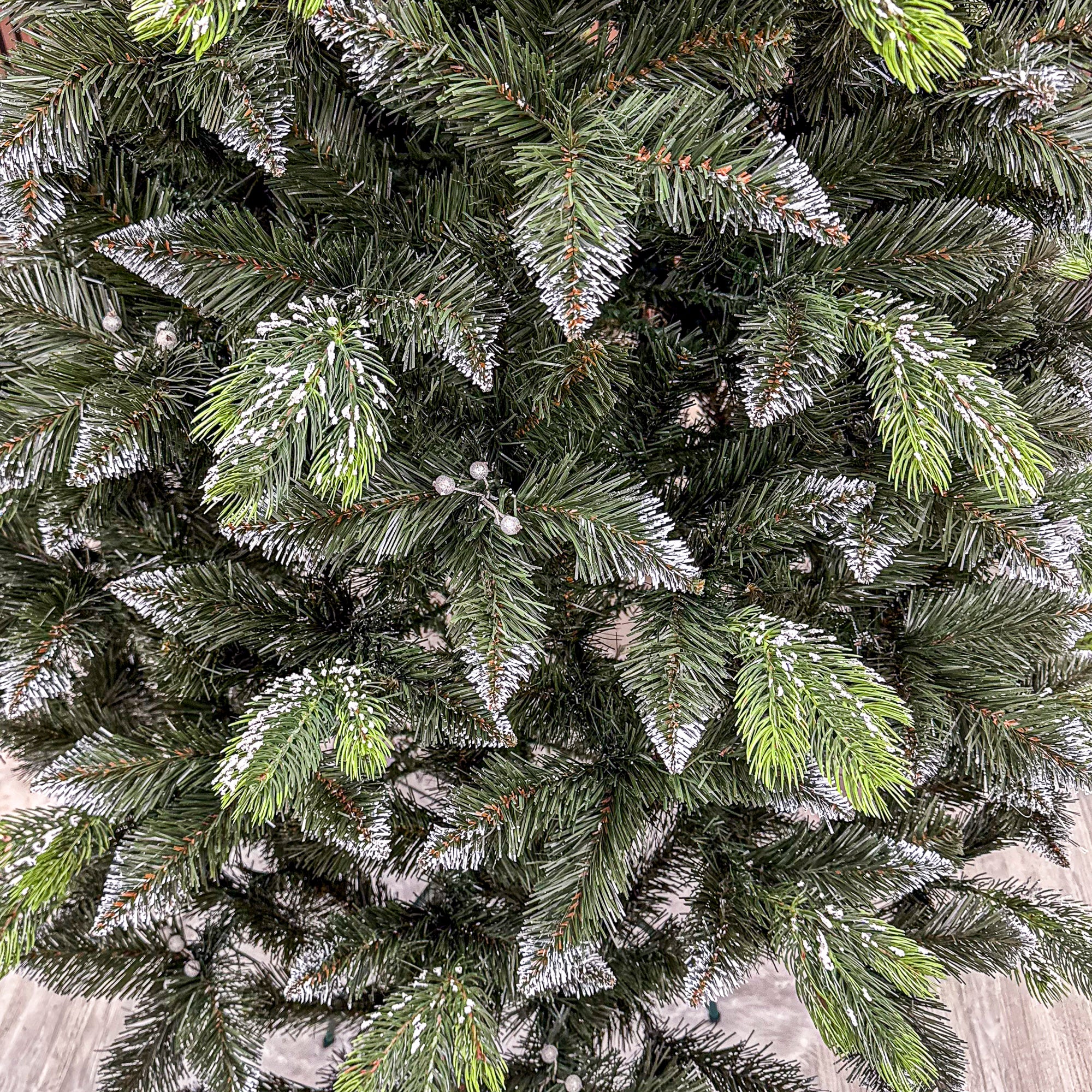 Brad artificial Christmas Deluxe by Sersimo, Diamant, 2D+3D, 250cm