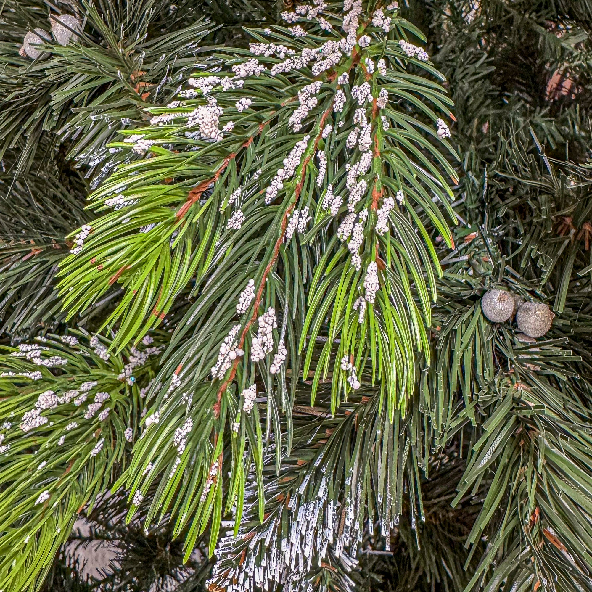 Brad artificial Christmas Deluxe by Sersimo, Diamant, 2D+3D, 250cm