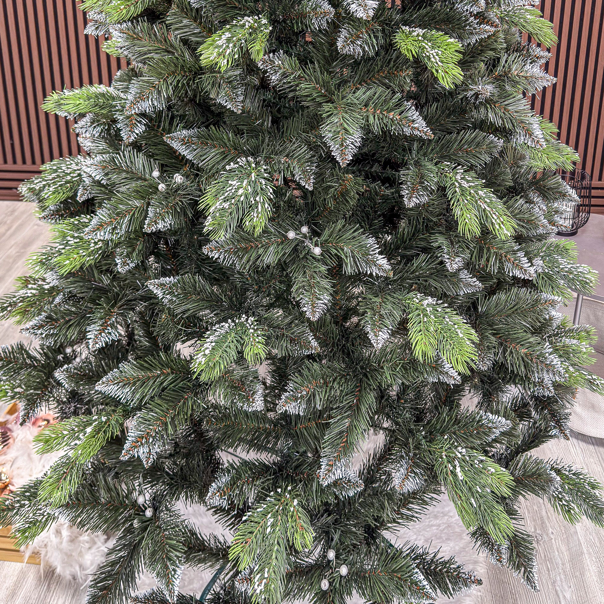 Brad artificial Christmas Deluxe by Sersimo, Diamant, 2D+3D, 250cm