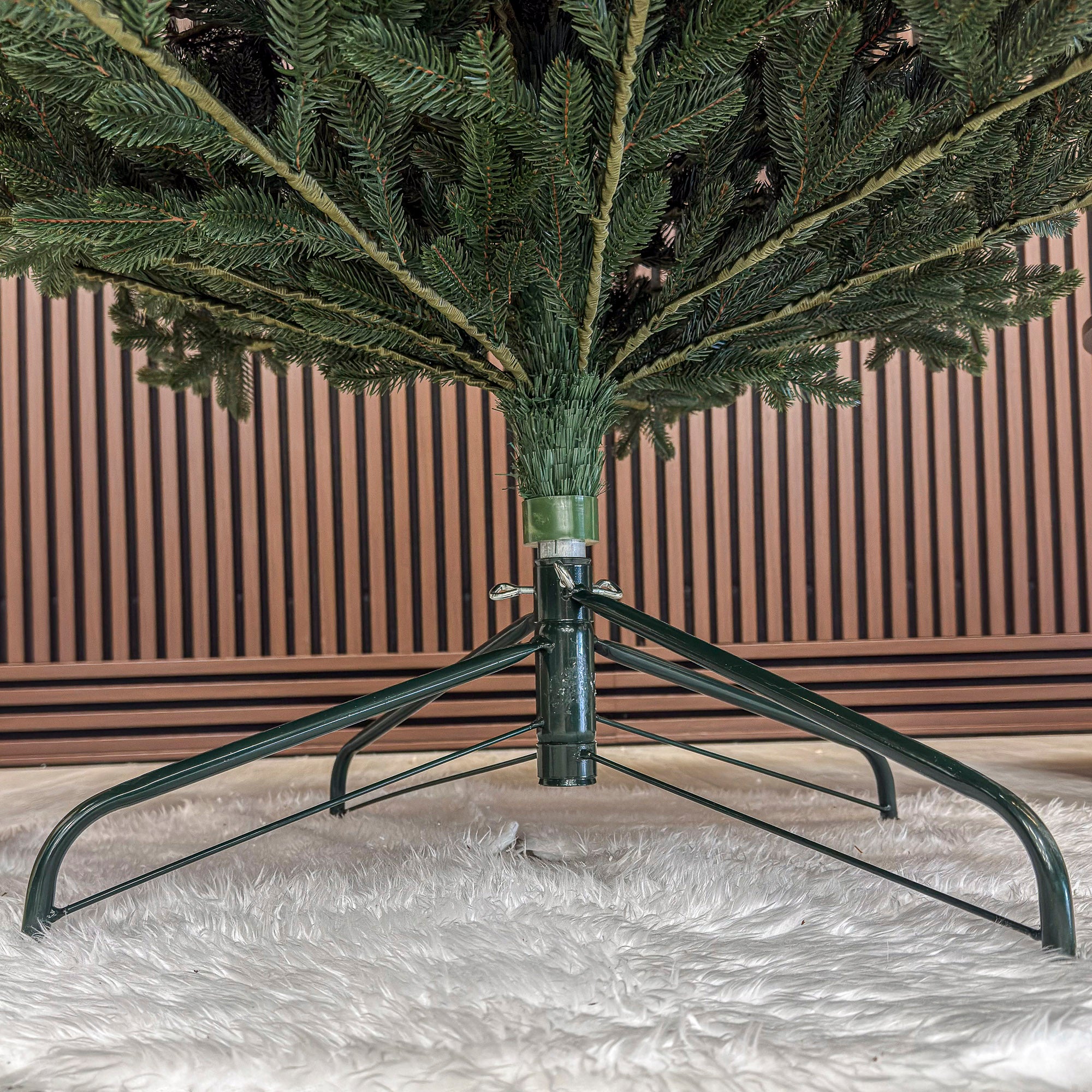 Brad artificial Christmas Deluxe by Sersimo, Viena verde, 3D, 250cm