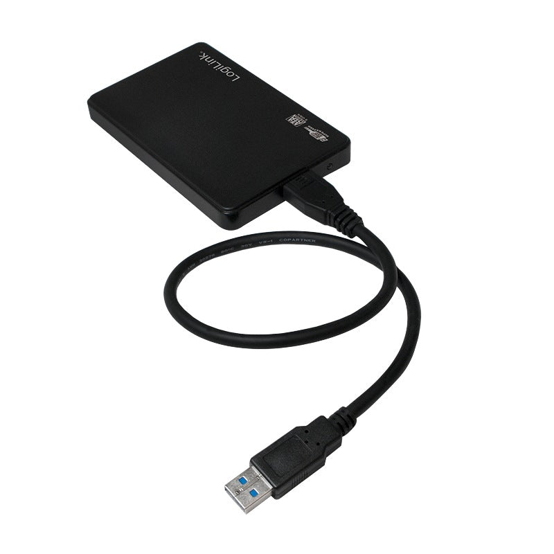 RACK extern LOGILINK, pt HDD/SSD, 2.5 inch, S-ATA, interfata PC USB 3.0, plastic, negru, "UA0256"