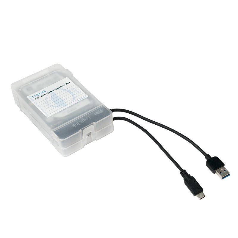 HUSA LOGILINK, pt HDD, rezistenta la apa, alb, "UA0277"