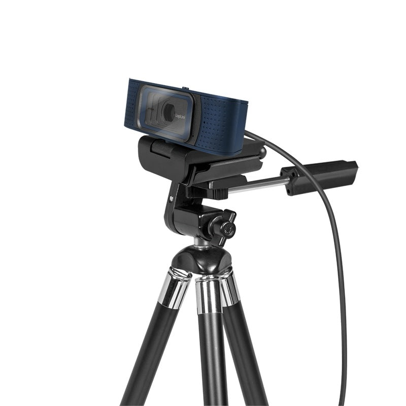 CAMERA WEB LOGILINK senzor.1080p Full-HD cu rezolutie video 1920x1080; unghi vizualizare 80grade, pivotare 90grade, rotatie 180grade,mic dual, autofocus,cablu 1.6m, "UA0379"