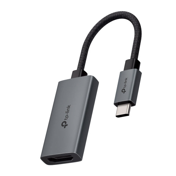 ADAPTOR video TP-Link, USB Type-C (T) la 1 x HDMI (M) 4K(3840 x 2160) la 60 Hz, gri "UA520C"