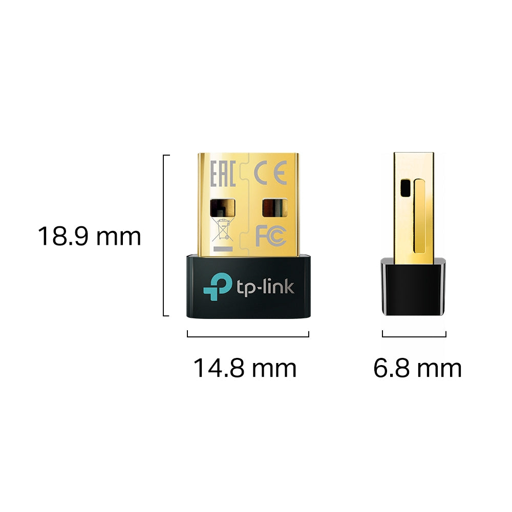ADAPTOARE Bluetooth TP-Link, conectare prin USB 2.0, distanta 10 m (pana la), Bluetooth v5.0, antena interna, "UB500"