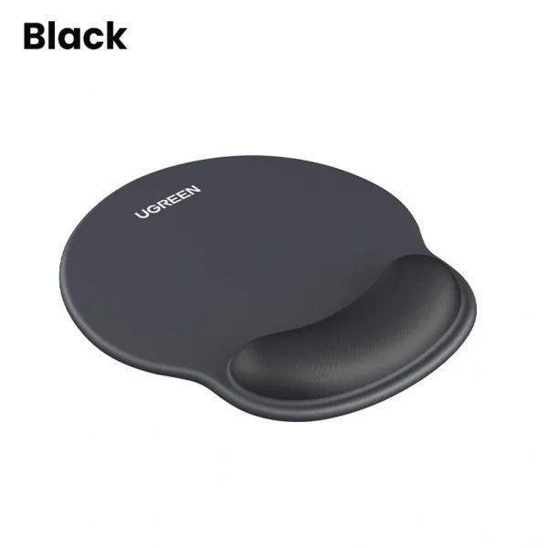 MousePAD UGreen, "LP668" cauciuc si material textil, suport incheietura cu gel, 220 x 245 x 5 mm, negru, "25245"