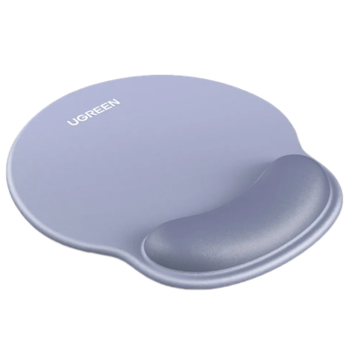 MousePAD Ugreen, "LP668" cauciuc si material textil, suport incheietura cu gel, 220 x 245 x 5 mm, gri, "25244" - 6941876222445