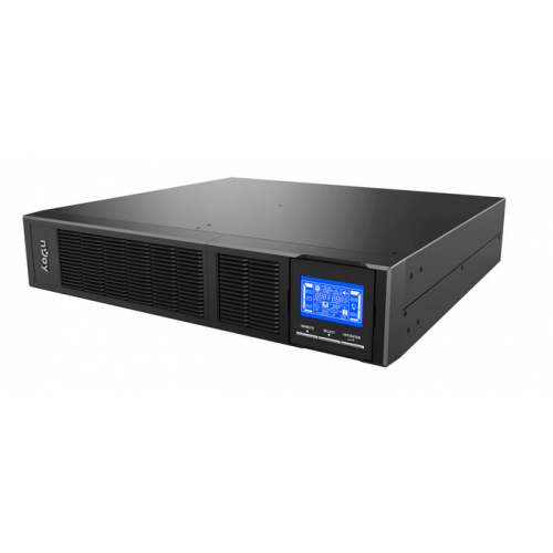 UPS Njoy "Balder 2000", Online, Tower/rack, 2000 W, AVR, IEC x 8, display LCD, back-up 11 - 20 min. "UPCMCOP120HBAAZ01B"