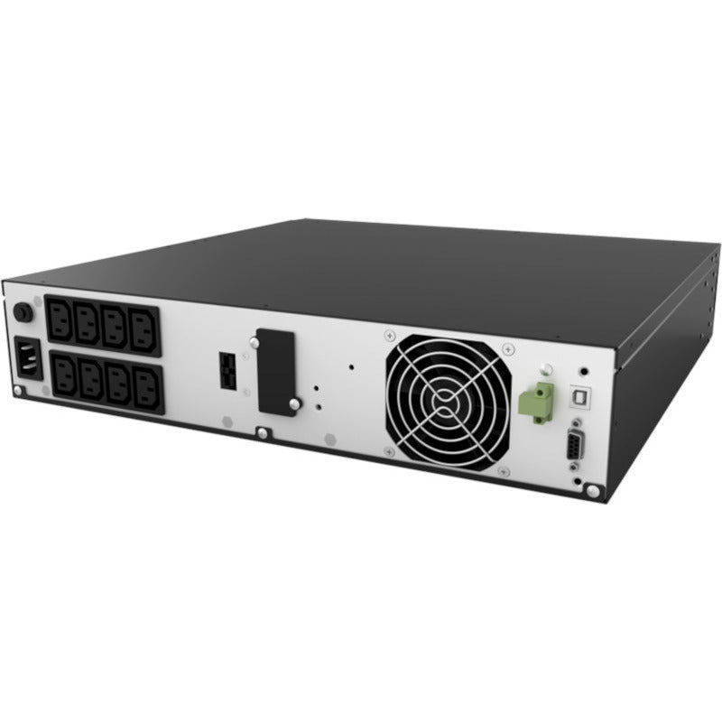 UPS Njoy "Aster 1000", Online, Tower/rack, 900 W, fara AVR, IEC x 8, display LCD, back-up 1 - 10 min. "UPCMCOP910HASCG01B"